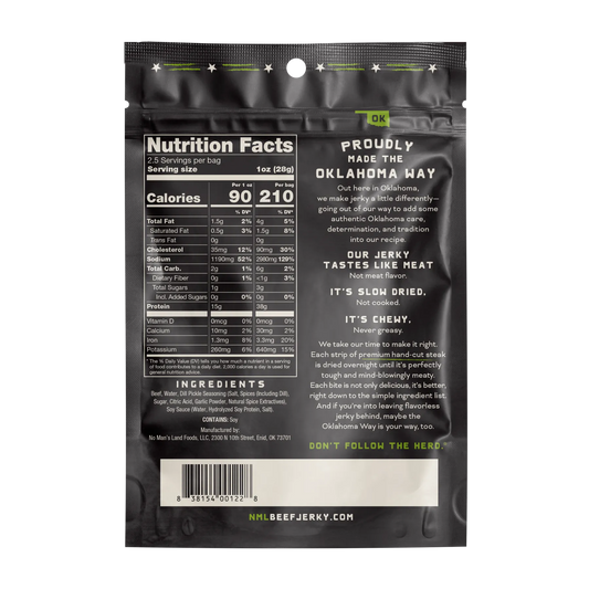 Dill Pickle Beef Jerky