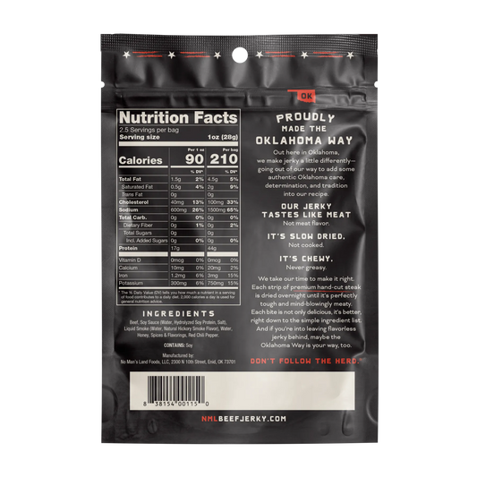 Crushed Red Pepper Beef Jerky