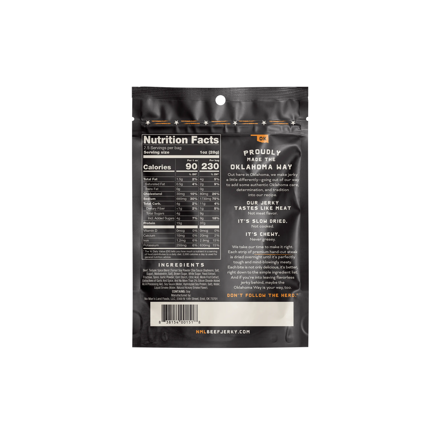 Teriyaki Beef Jerky