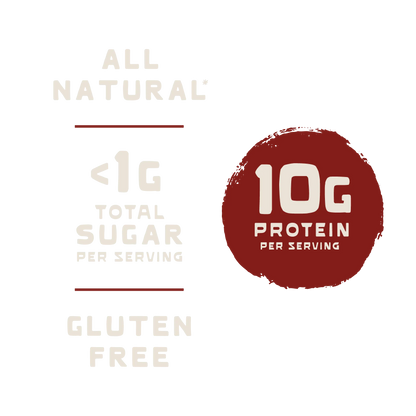 Product label with nutritional information
