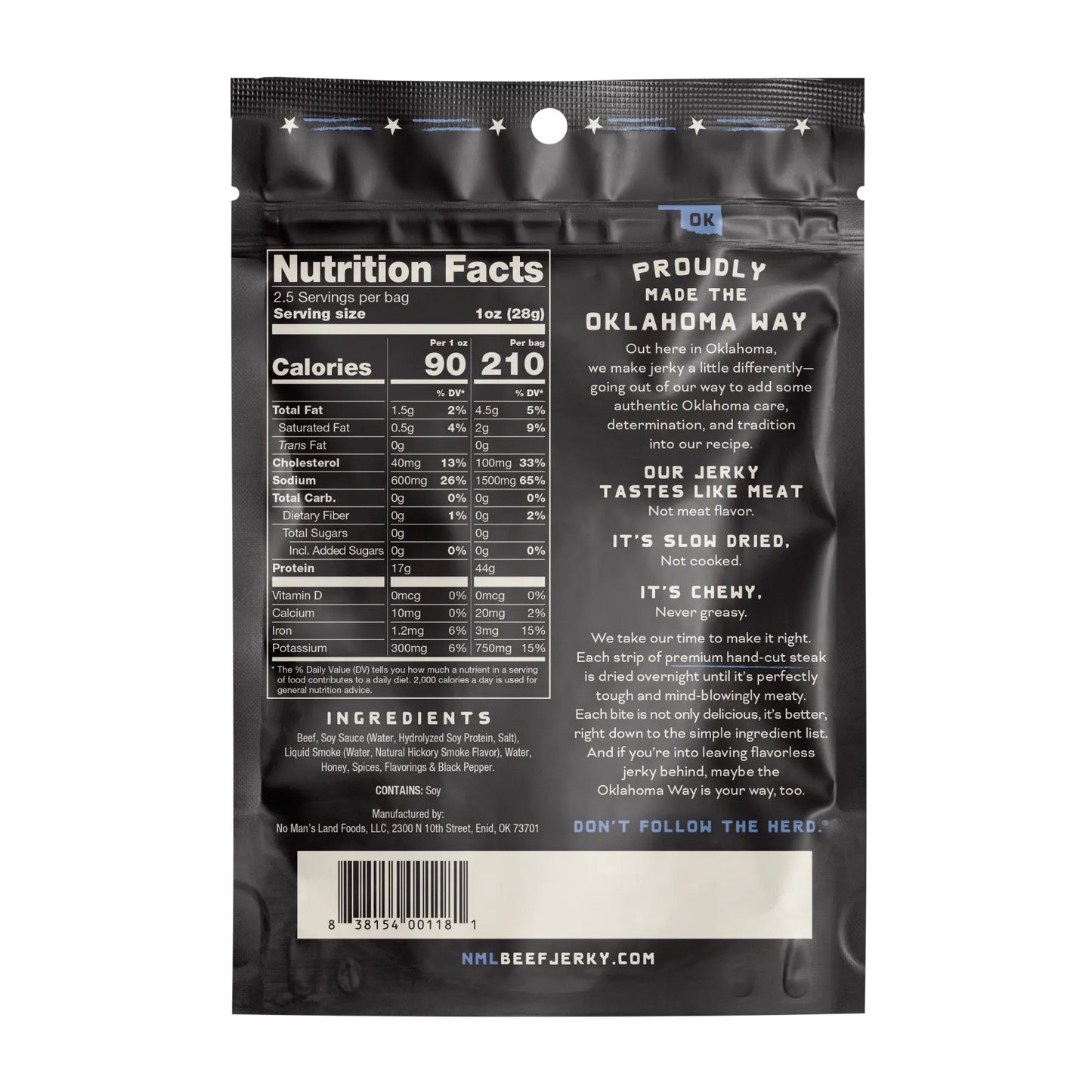Black Pepper Beef Jerky