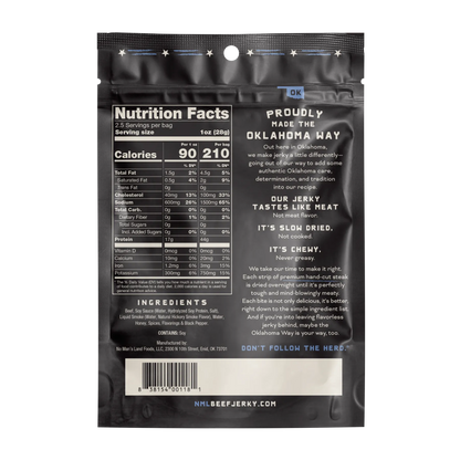 Black Pepper Beef Jerky
