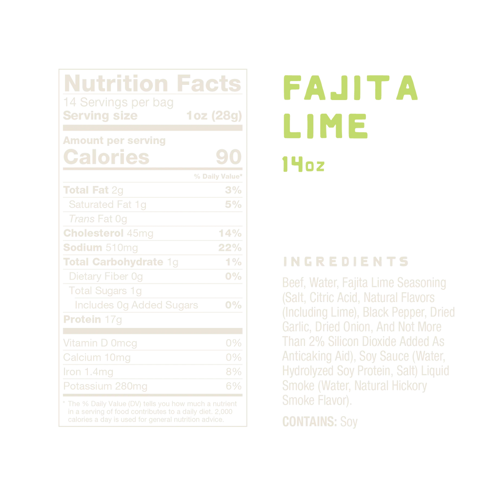 Nutrition facts
