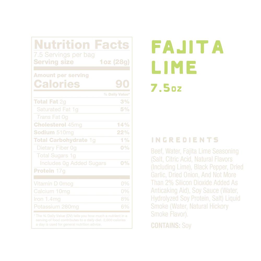 Nutrition facts