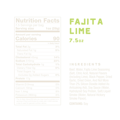 Nutrition facts