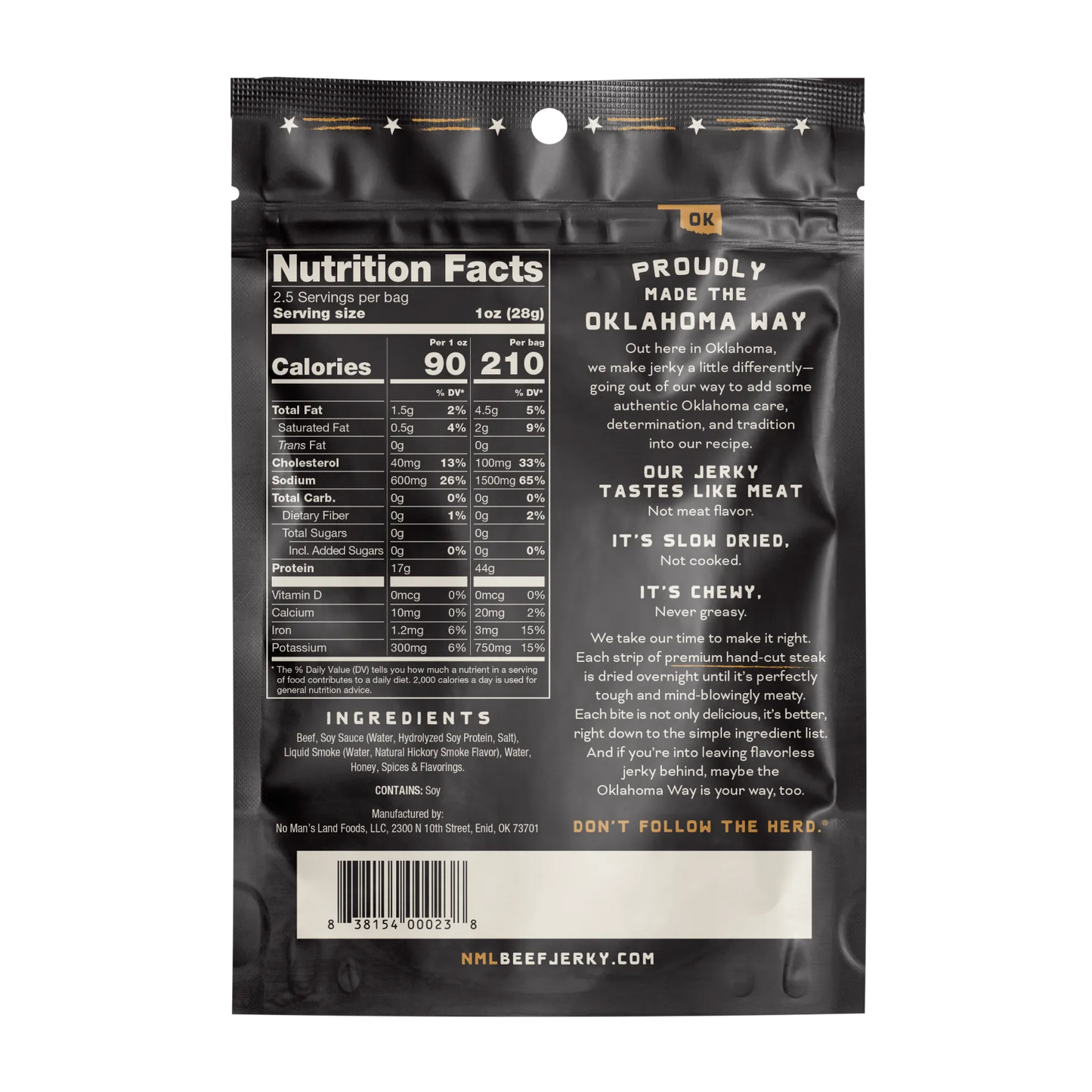 Mild Original Beef Jerky