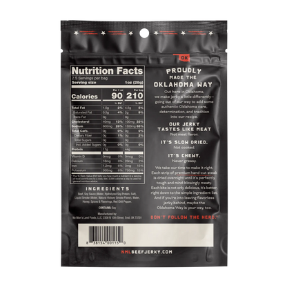 Crushed Red Pepper Beef Jerky