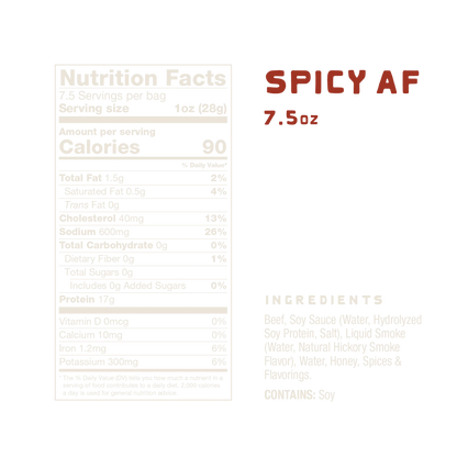 Nutrition facts
