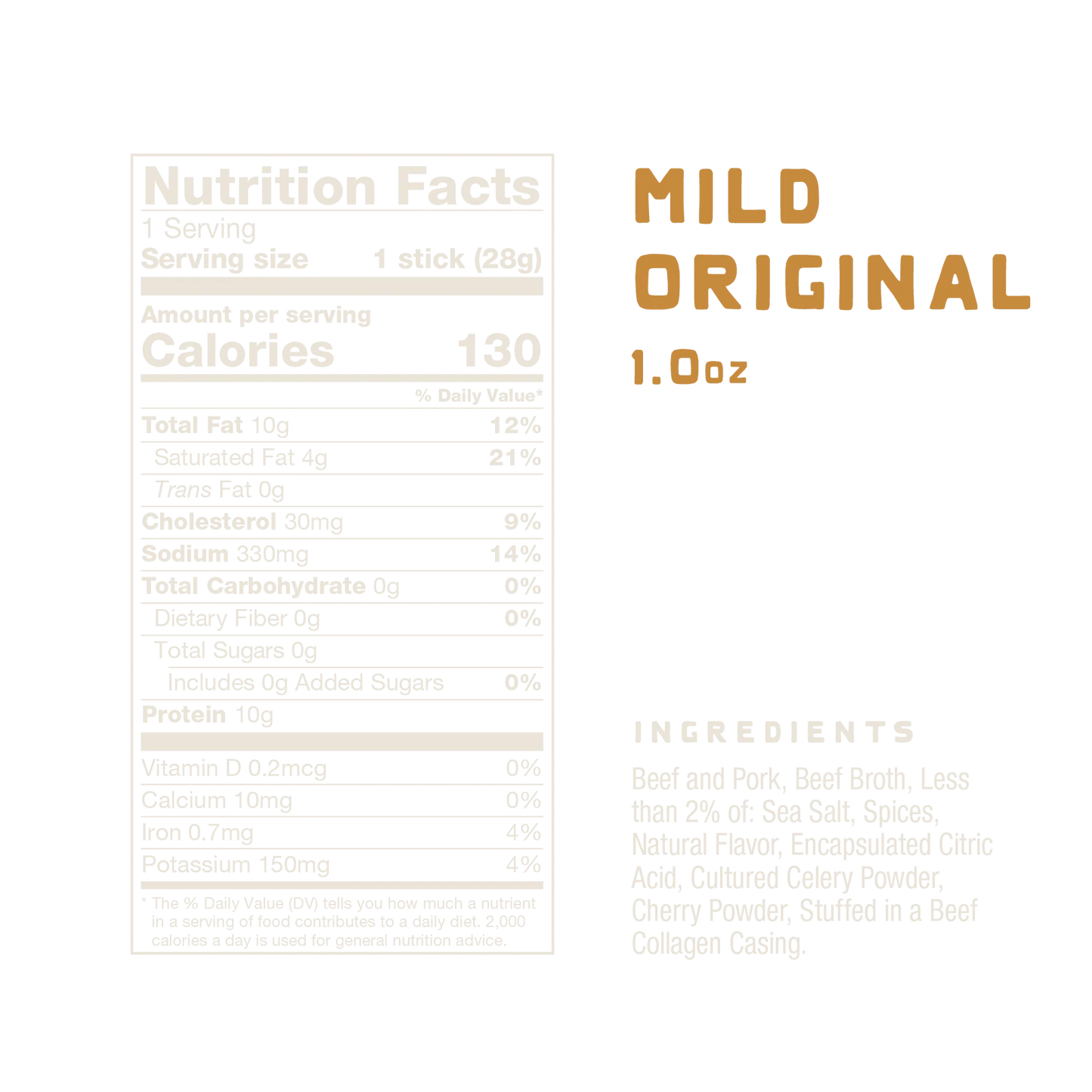 Mild Original Meat Sticks