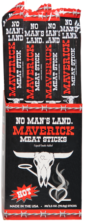 Hot Maverick Meat Stick (2.5oz) - 20ct Box