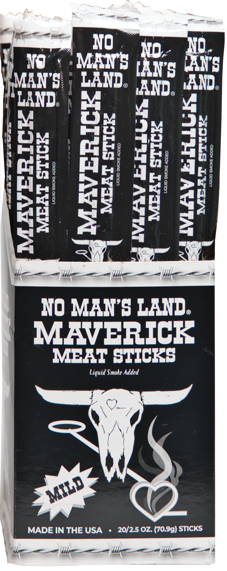 Mild Maverick Meat Stick (2.5oz) - 20ct Box
